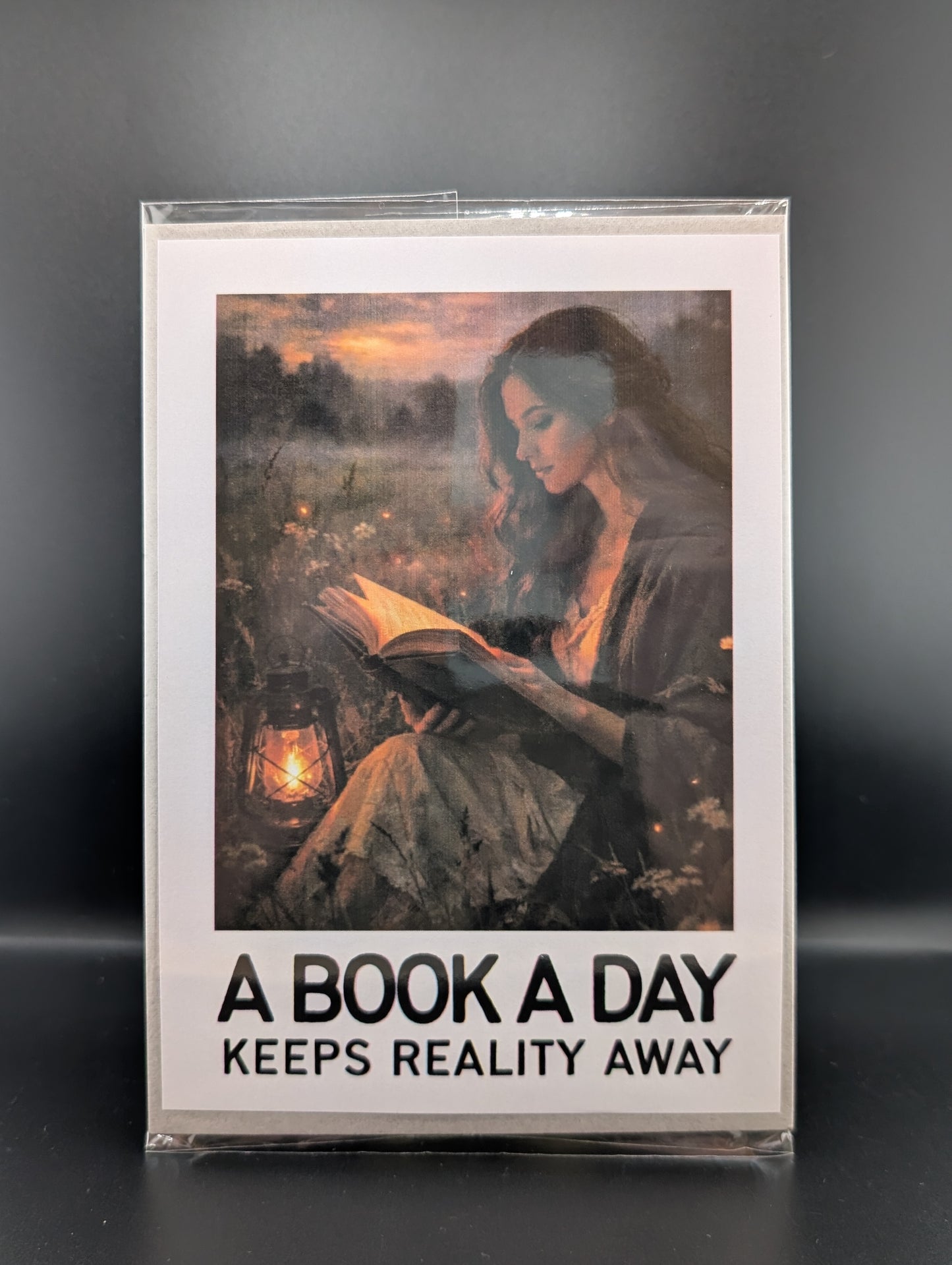 A Book A Day Keeps Reality Away