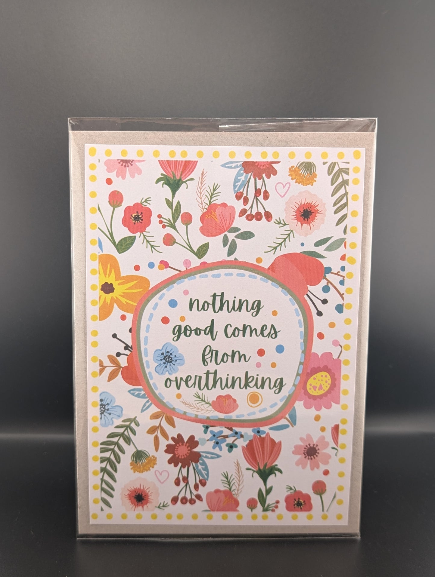 Nothing Good Comes From Overthinking