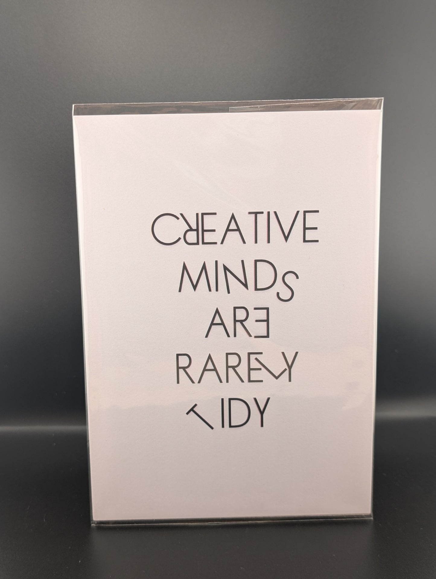 Creative Minds Are Rarely Tidy