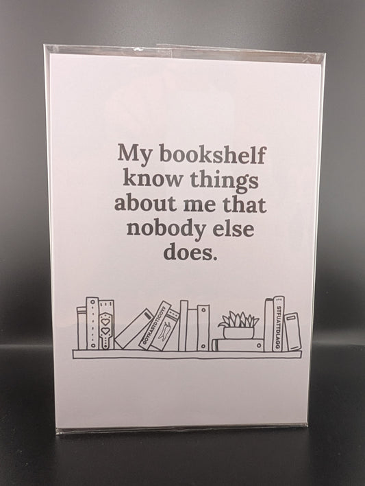 My Bookshelf Knows Things About Me That Nobody Does